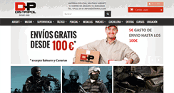 Desktop Screenshot of distripol.com